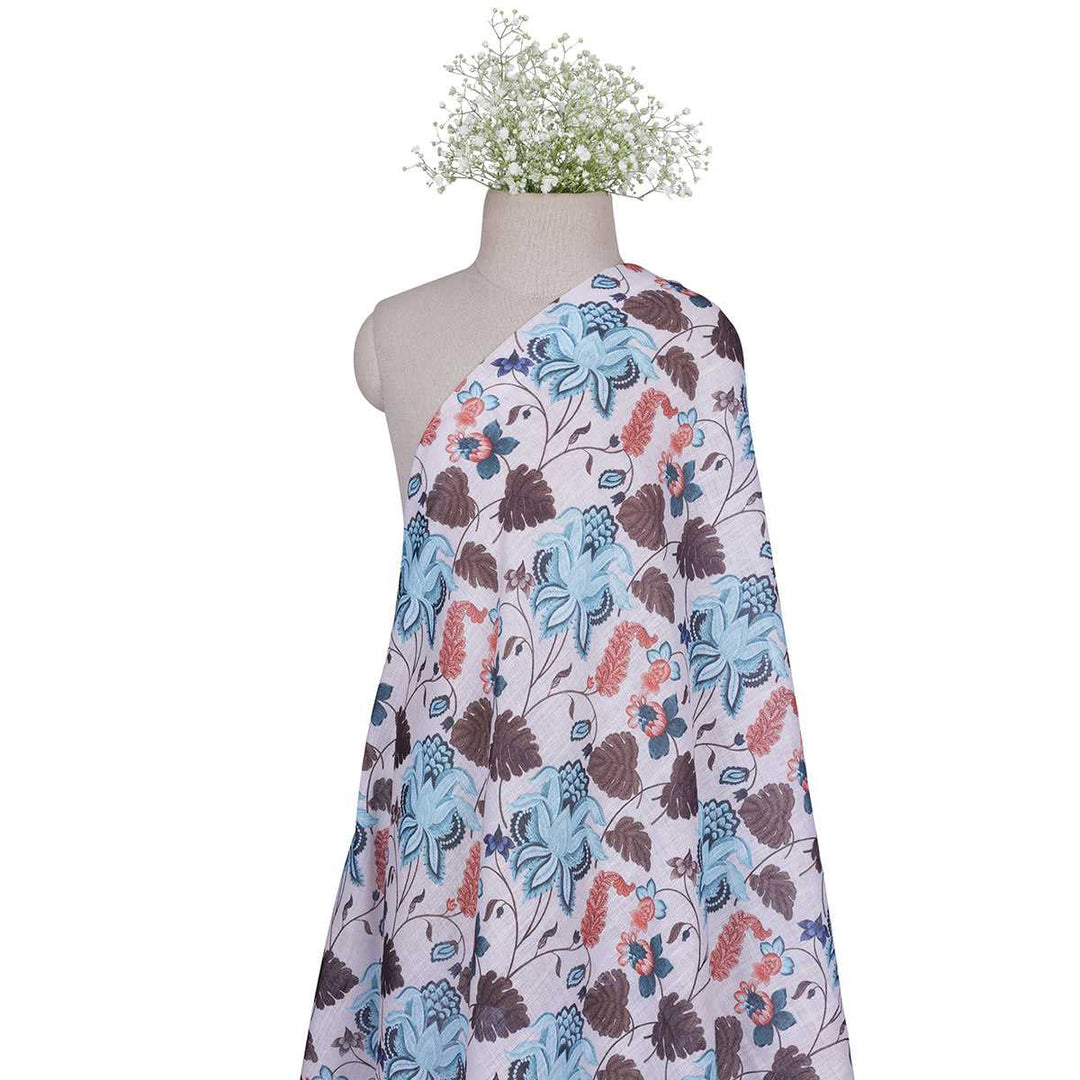 DIGITAL PRINTED FABRICS- COTTON SLUB