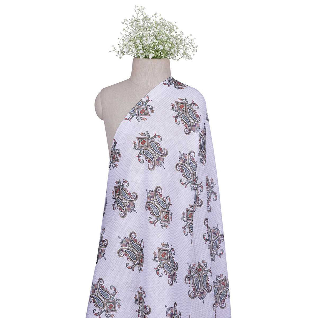 DIGITAL PRINTED FABRICS- COTTON SLUB