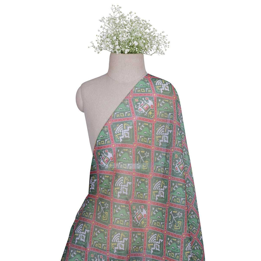 DIGITAL PRINTED FABRICS- KHADI TISSUE