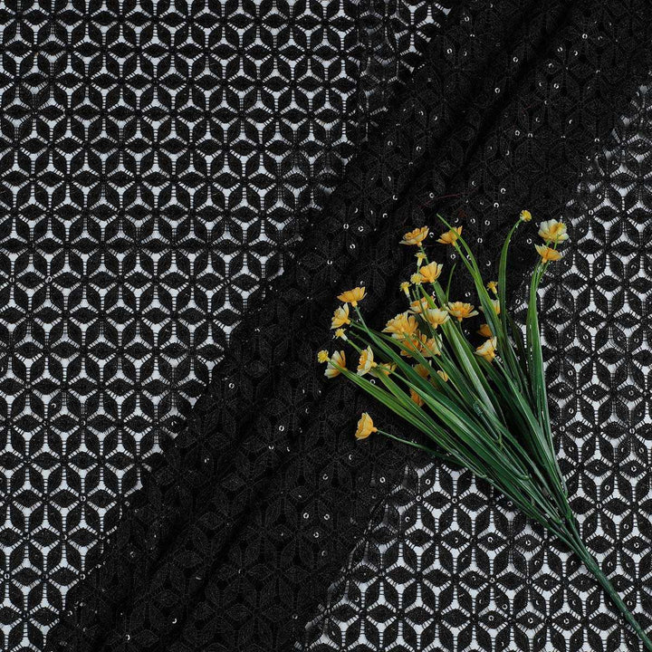 Chemical Lace Fabrics all over SC1116