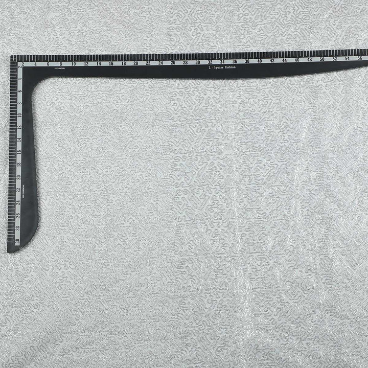 Sequine Embroidery on Polyester net Fabric SAP553BP