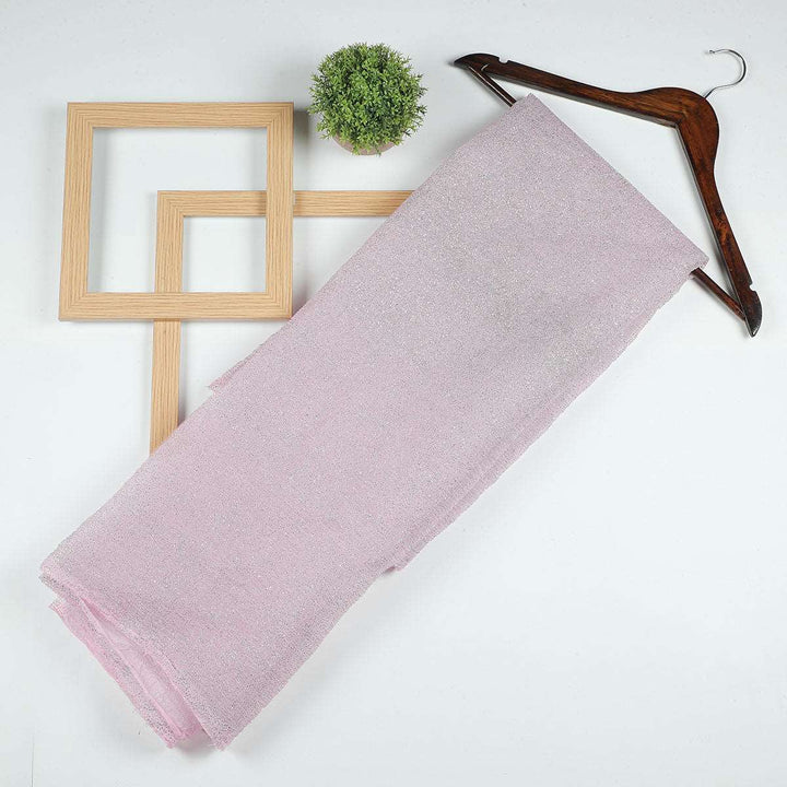 Silver jari on Crush Tissue Fabric HP29BP