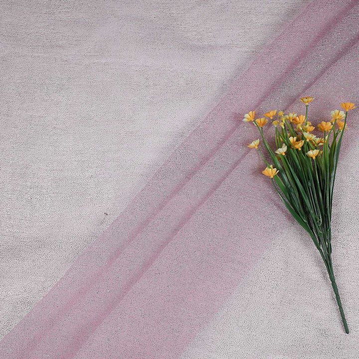 Silver jari on Crush Tissue Fabric HP29BP