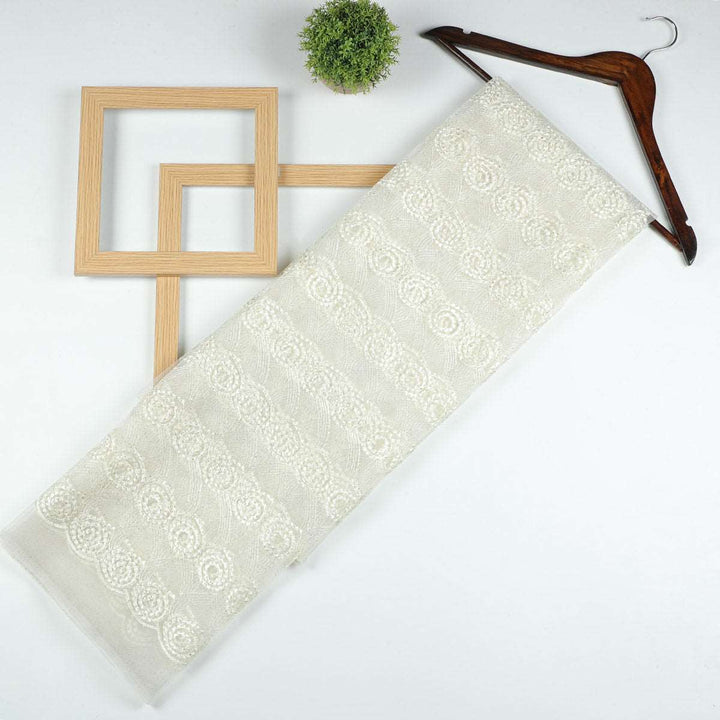 Embroidery Fabrics with polyester net MS179BP