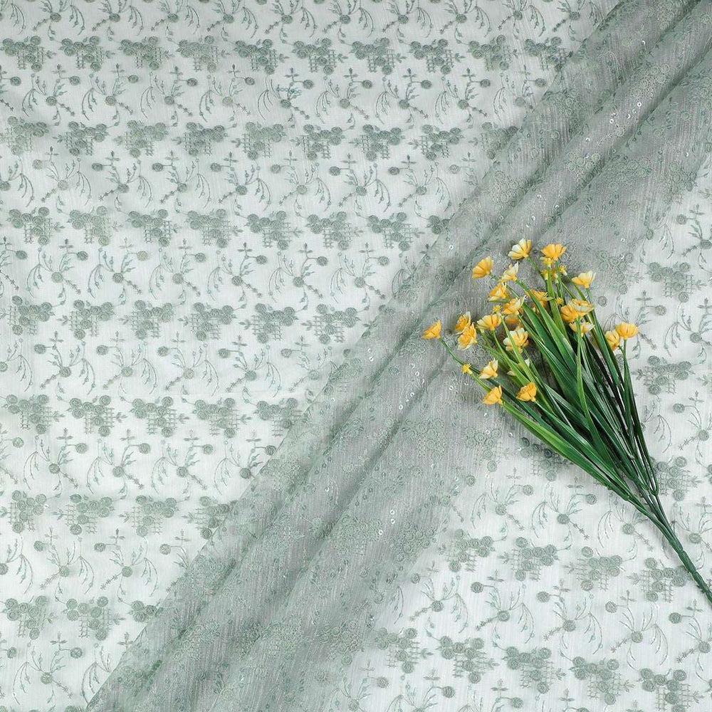 Embroidery Fabrics with polyester silicon net MS285BP