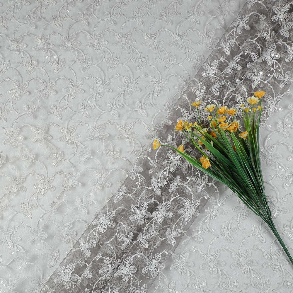 Embroidery Fabrics with polyester net MS408BP