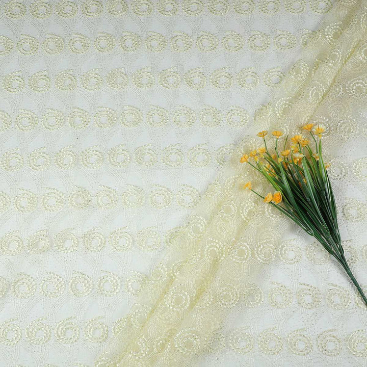 Embroidery Fabrics with polyester net MS179BP