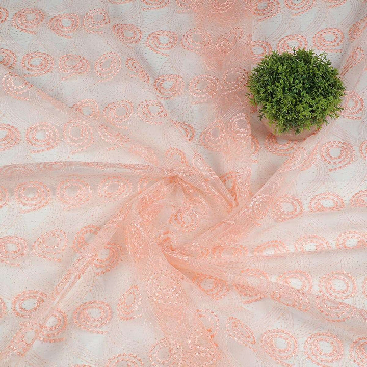 Embroidery Fabrics with polyester net MS179BP