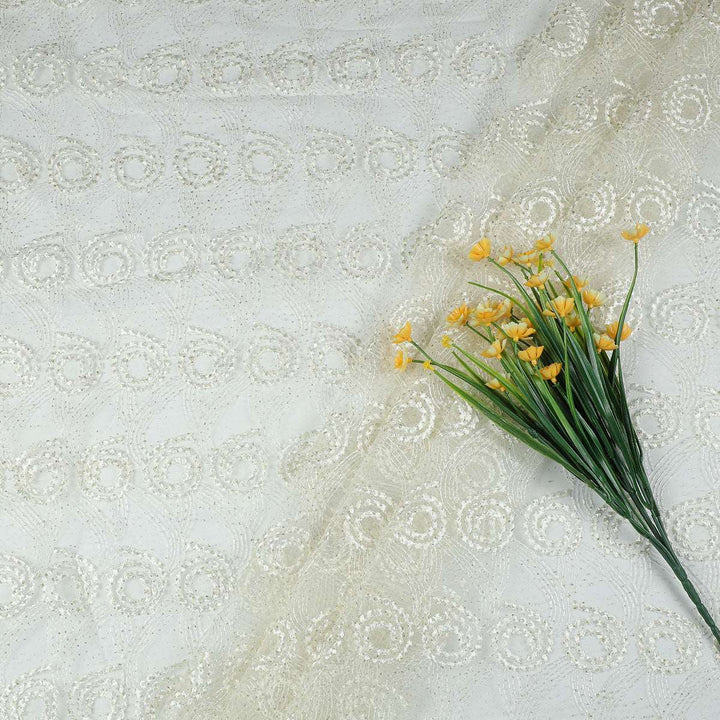 Embroidery Fabrics with polyester net MS179BP