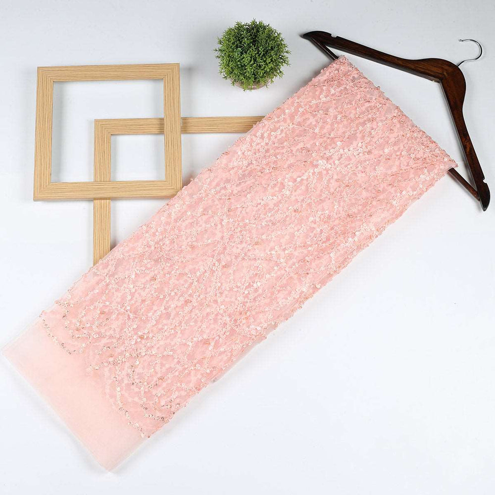 Embroidery with Cording and Foil Print FC36BP