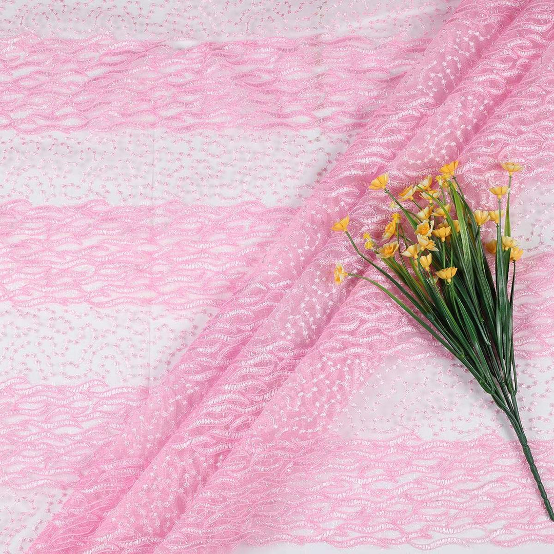 Embroidery with Cording and Foil Print FC25BP