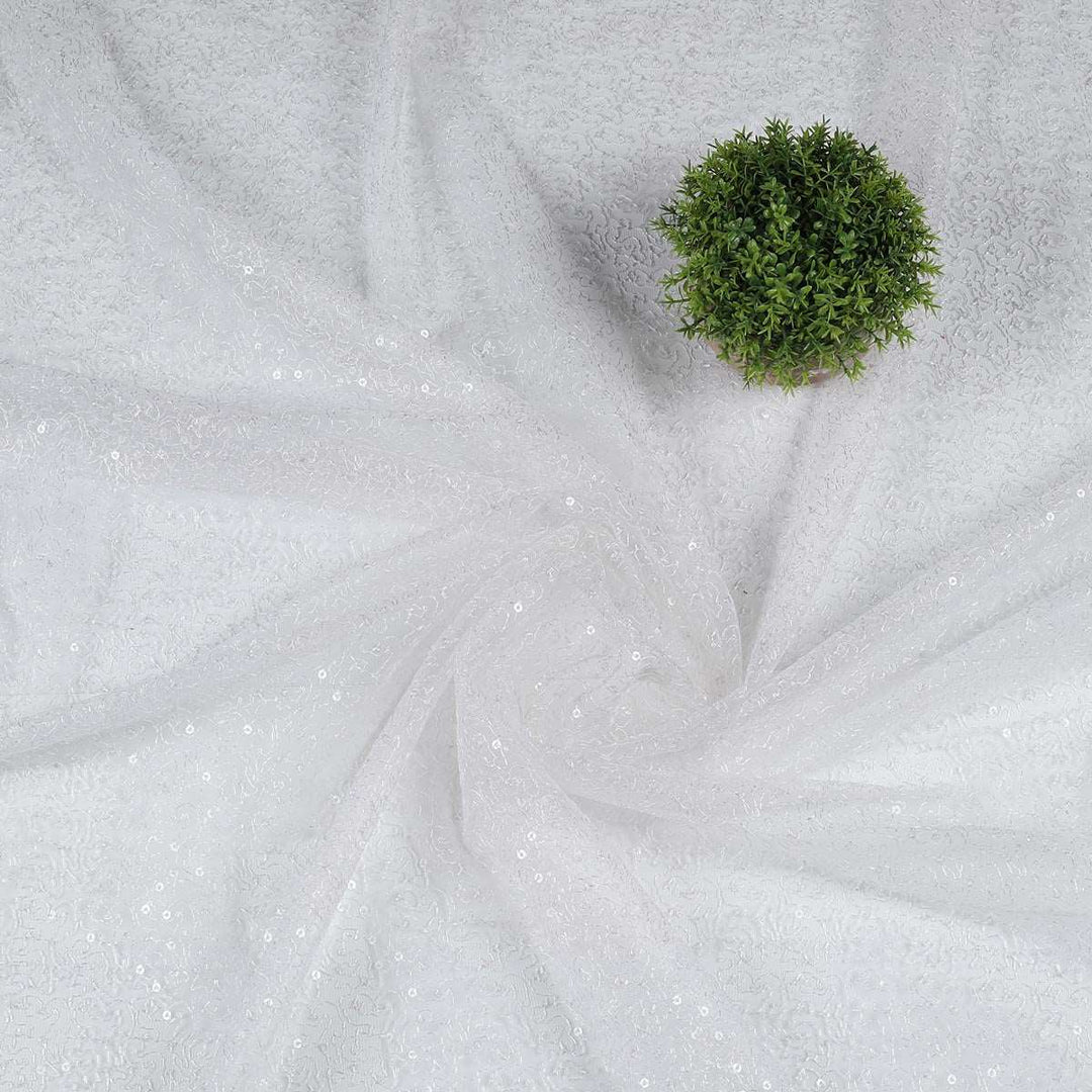 Embroidery Fabrics with polyester net NSP108BP