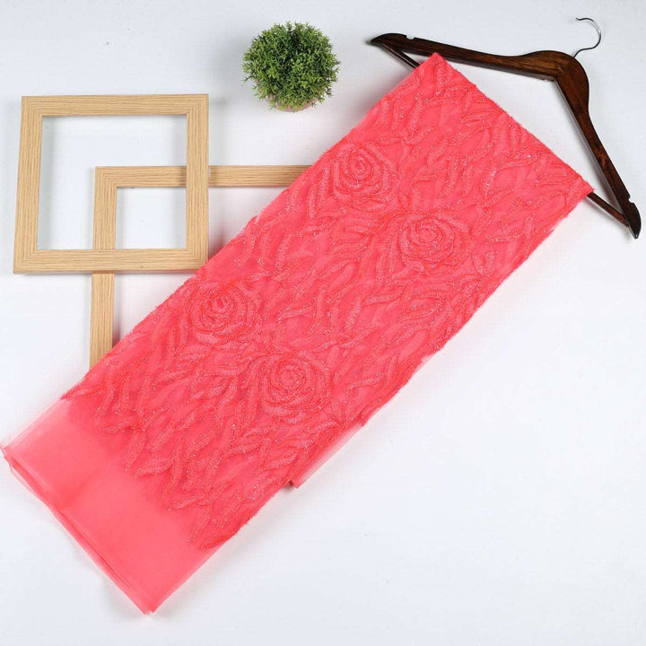 Embroidery Fabrics with polyester net GCB234BP