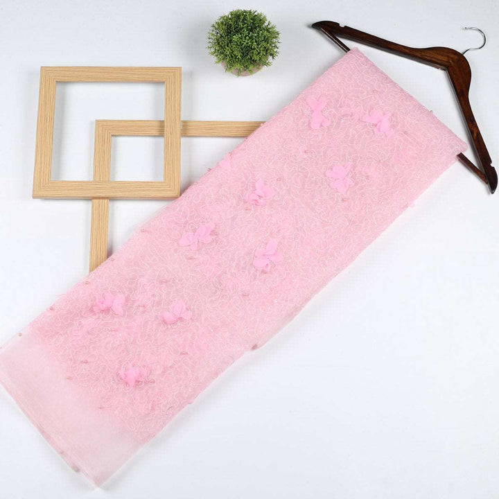 Embroidery Fabrics with polyester net GCB233BP