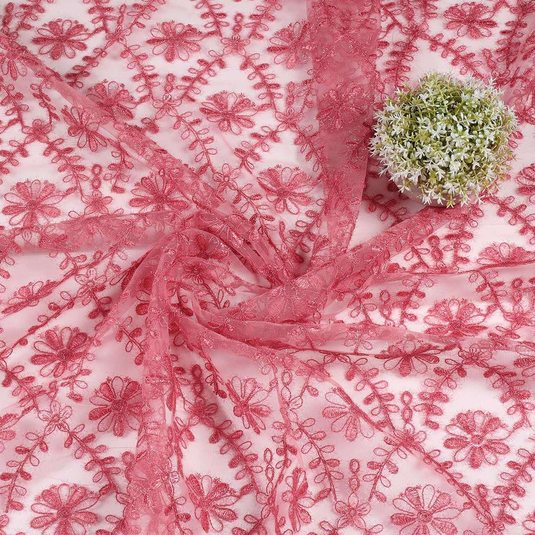 Embroidery with Cording and Foil Print FC75BP