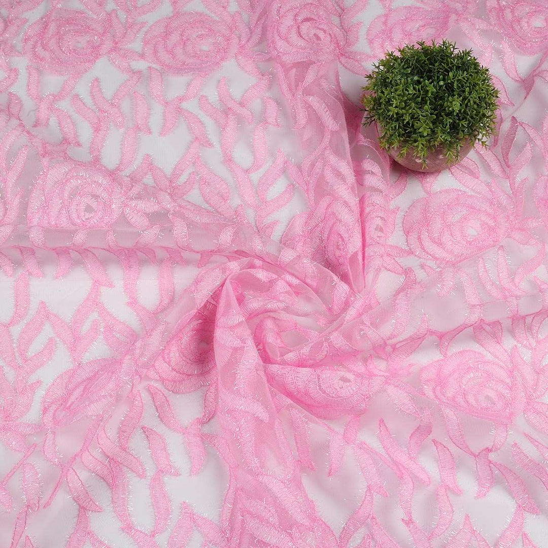 Embroidery Fabrics with polyester net GCB234BP