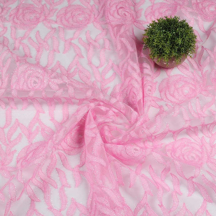 Embroidery Fabrics with polyester net GCB234BP