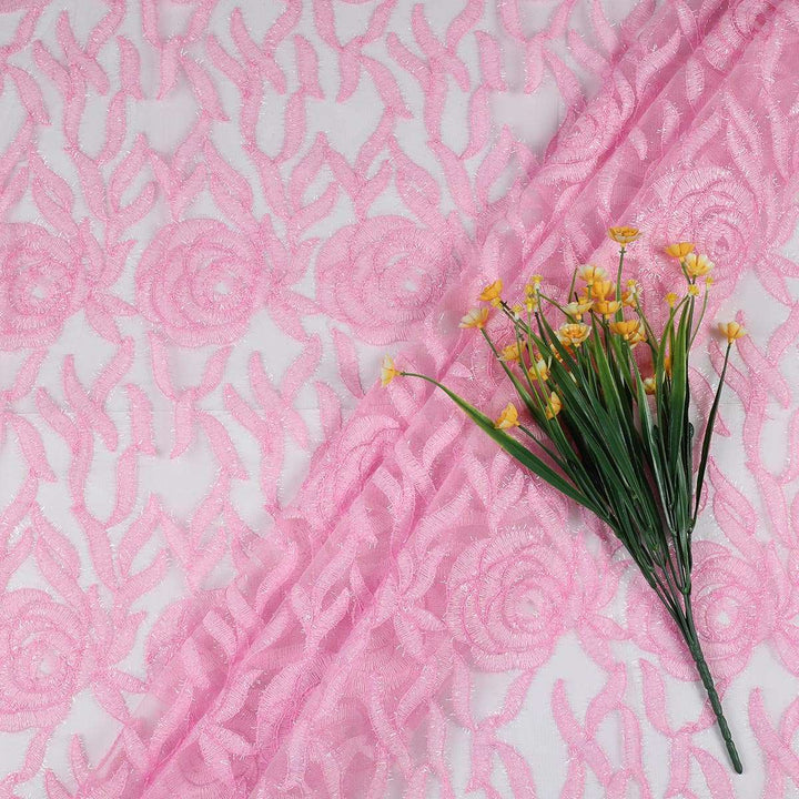 Embroidery Fabrics with polyester net GCB234BP