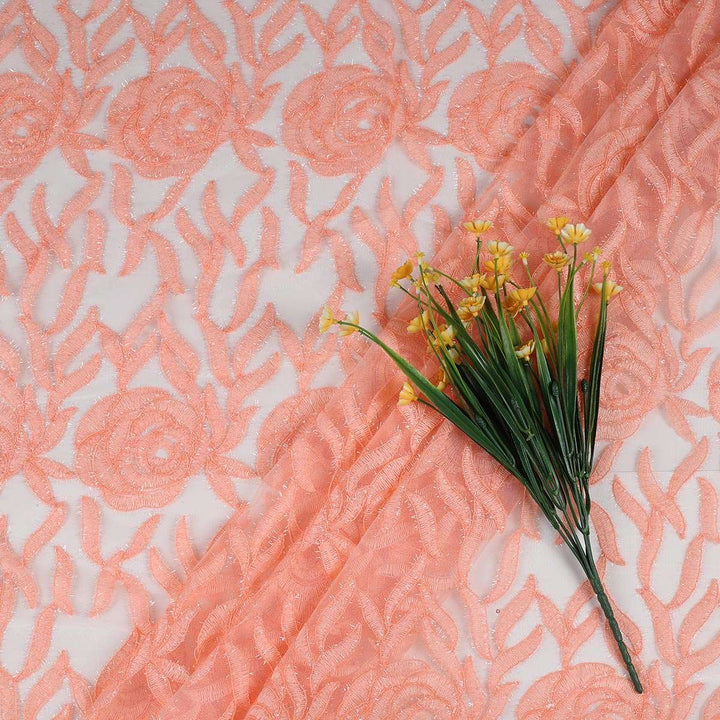 Embroidery Fabrics with polyester net GCB234BP