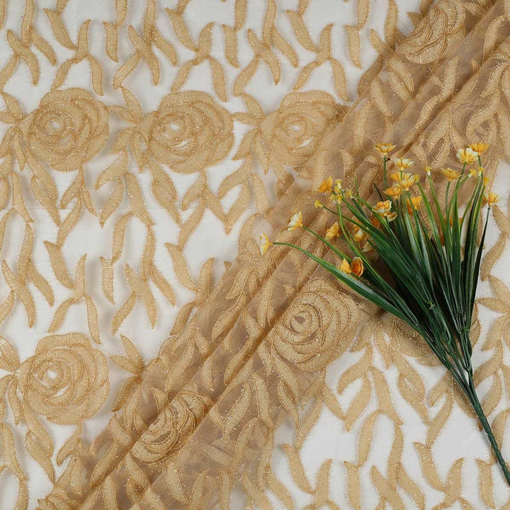 Embroidery Fabrics with polyester net GCB234BP