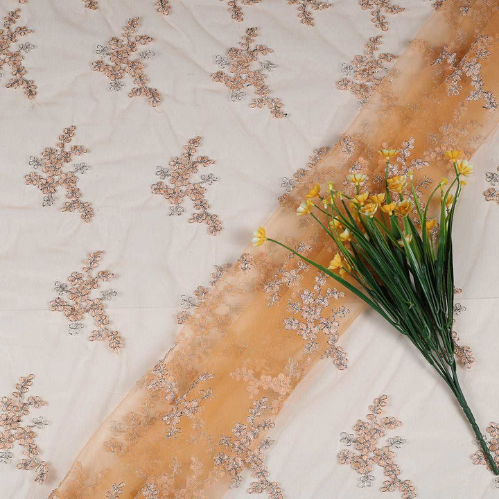 Embroidery Fabrics with polyester net GCB43BP