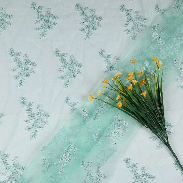 Embroidery Fabrics with polyester net GCB43BP