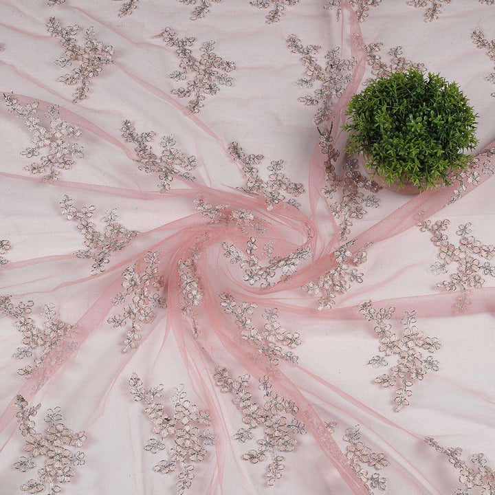 Embroidery Fabrics with polyester net GCB43BP