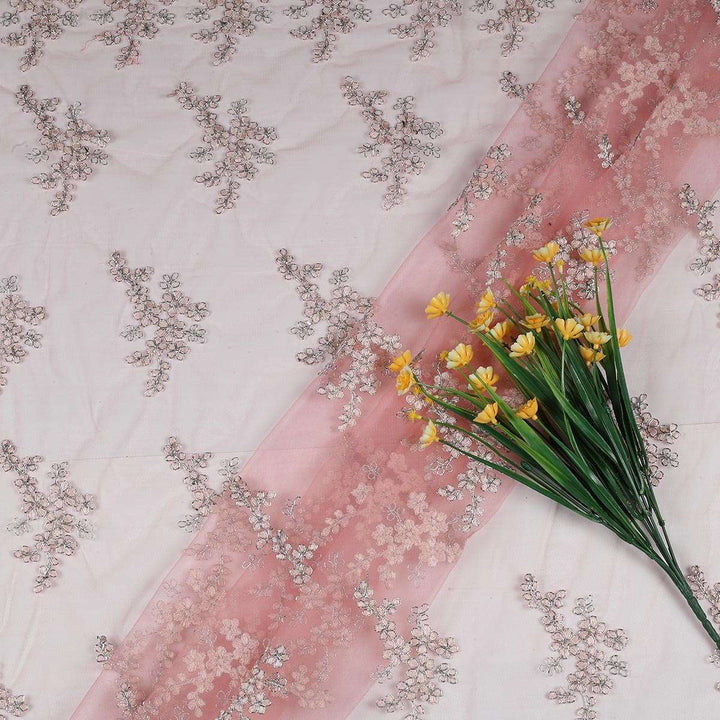 Embroidery Fabrics with polyester net GCB43BP