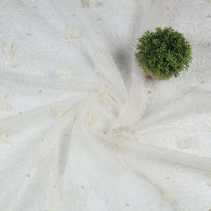 Embroidery Fabrics with polyester net GCB233BP