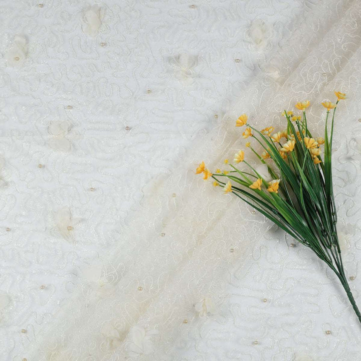 Embroidery Fabrics with polyester net GCB233BP