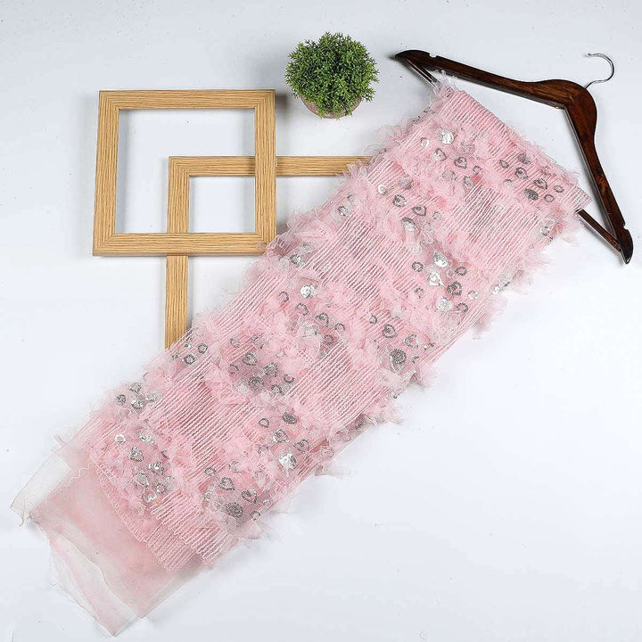 Embroidery Fabrics with polyester net CMG91BP