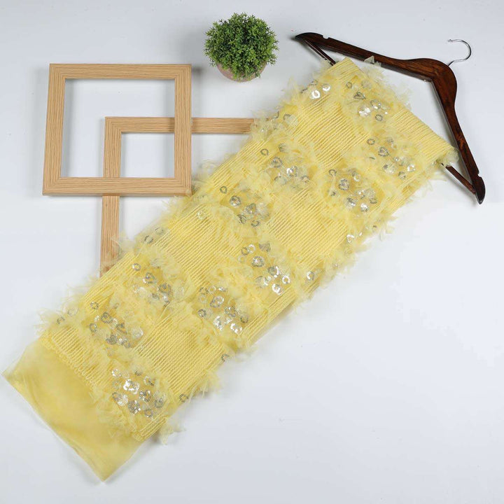 Embroidery Fabrics with polyester net CMG91BP