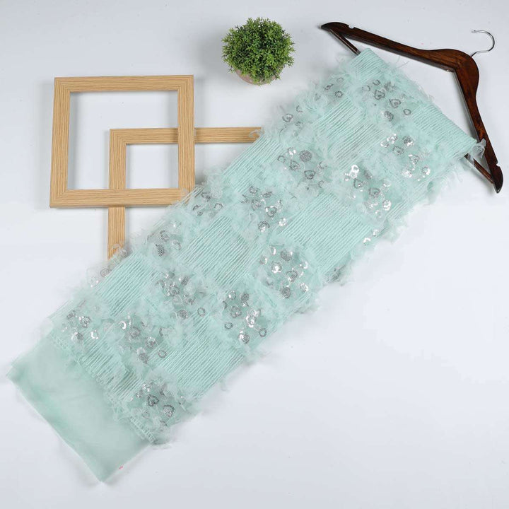 Embroidery Fabrics with polyester net CMG91BP