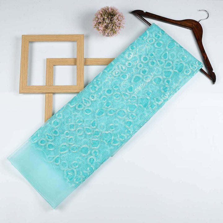 Embroidery Fabrics with polyester net CMG73BP