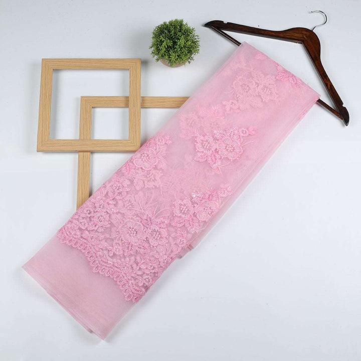 Embroidery Fabrics with polyester net CMG56BP