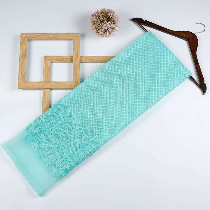 Embroidery Fabrics with polyester net CMG74BP