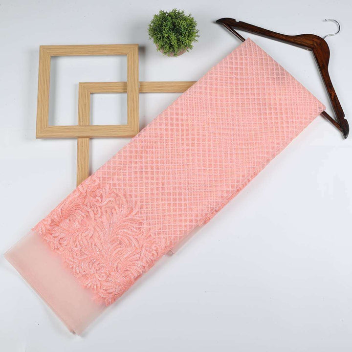 Embroidery Fabrics with polyester net CMG74BP