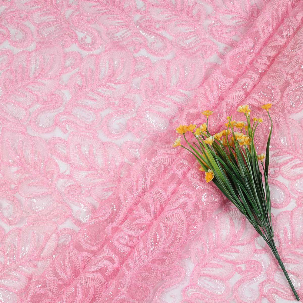 Embroidery Fabrics with polyester net CMG70BP