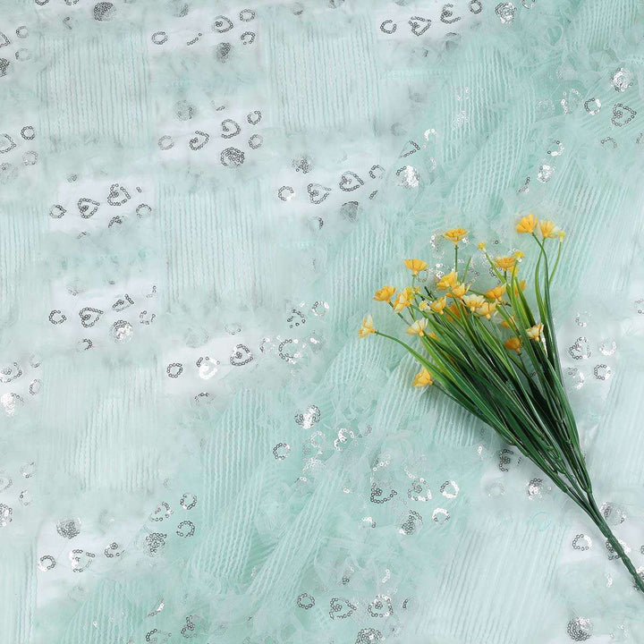 Embroidery Fabrics with polyester net CMG91BP