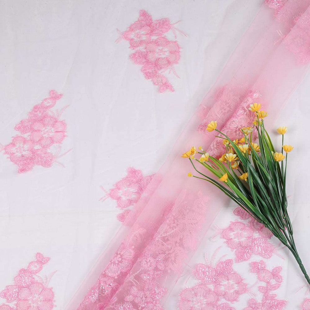 Embroidery Fabrics with polyester net CMG56BP