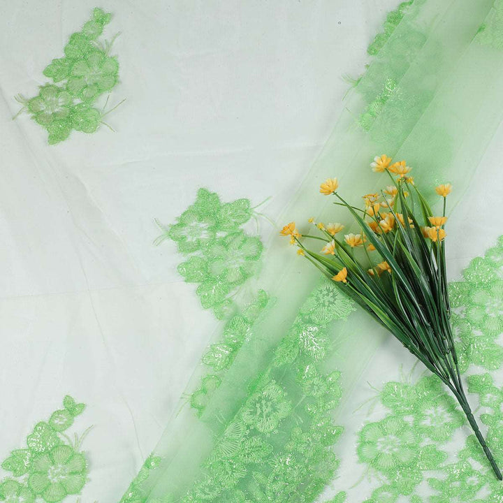 Embroidery Fabrics with polyester net CMG56BP