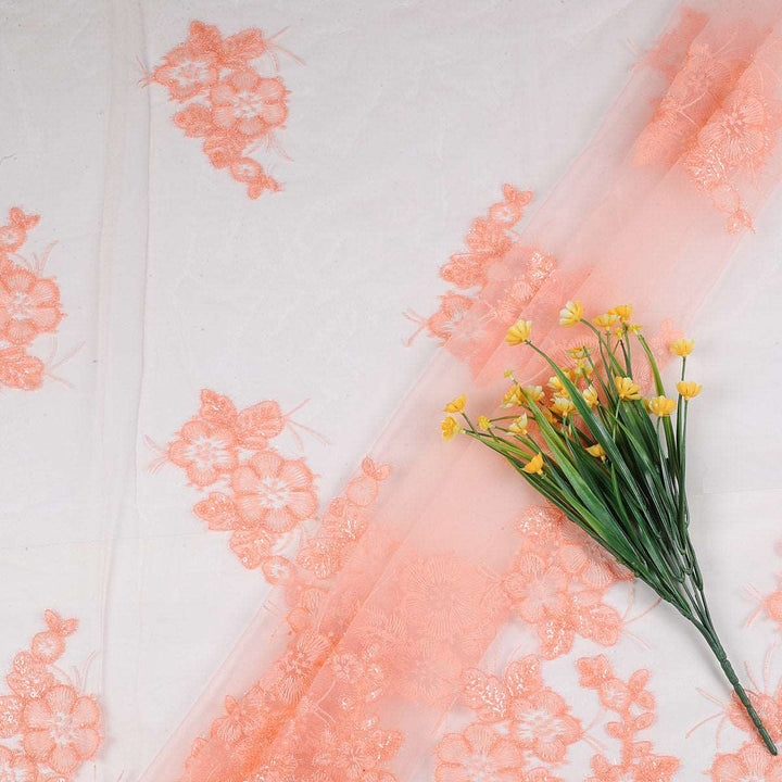 Embroidery Fabrics with polyester net CMG56BP