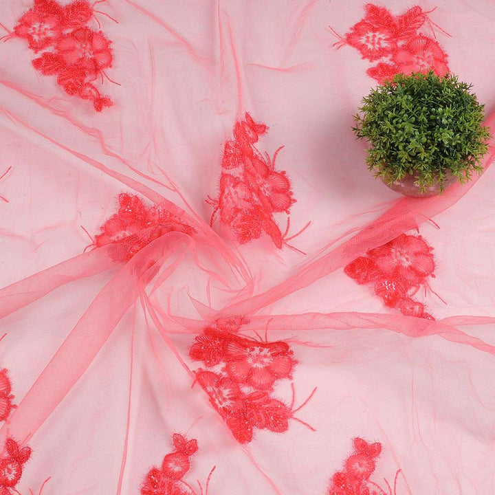 Embroidery Fabrics with polyester net CMG56BP