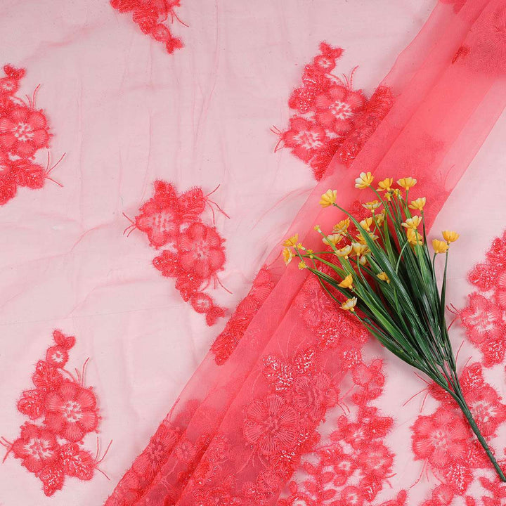 Embroidery Fabrics with polyester net CMG56BP