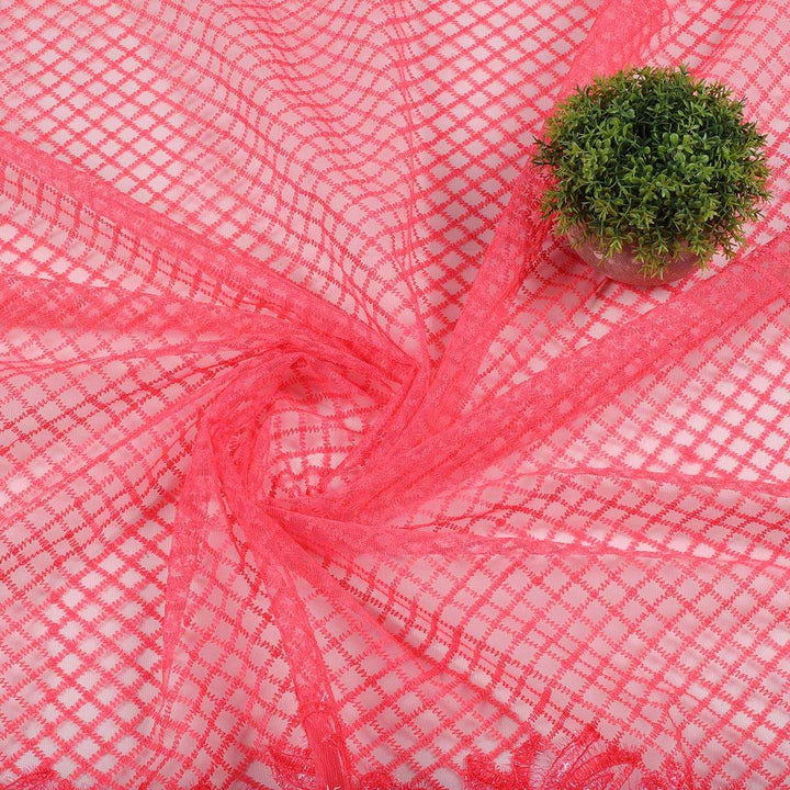 Embroidery Fabrics with polyester net CMG74BP