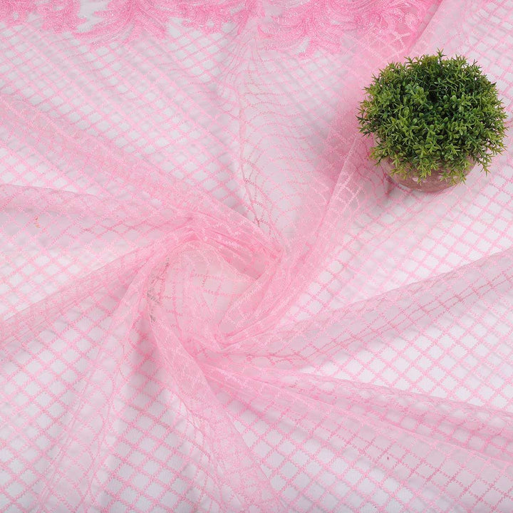 Embroidery Fabrics with polyester net CMG74BP