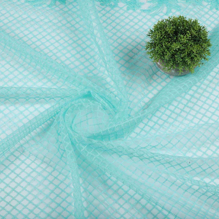 Embroidery Fabrics with polyester net CMG74BP