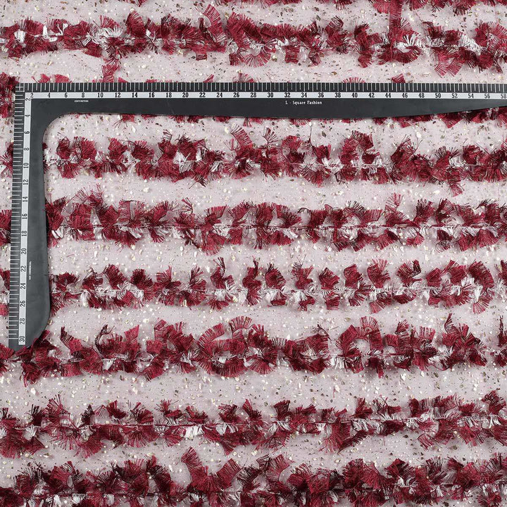 Feather Style lace All over Fabric FEATHER2