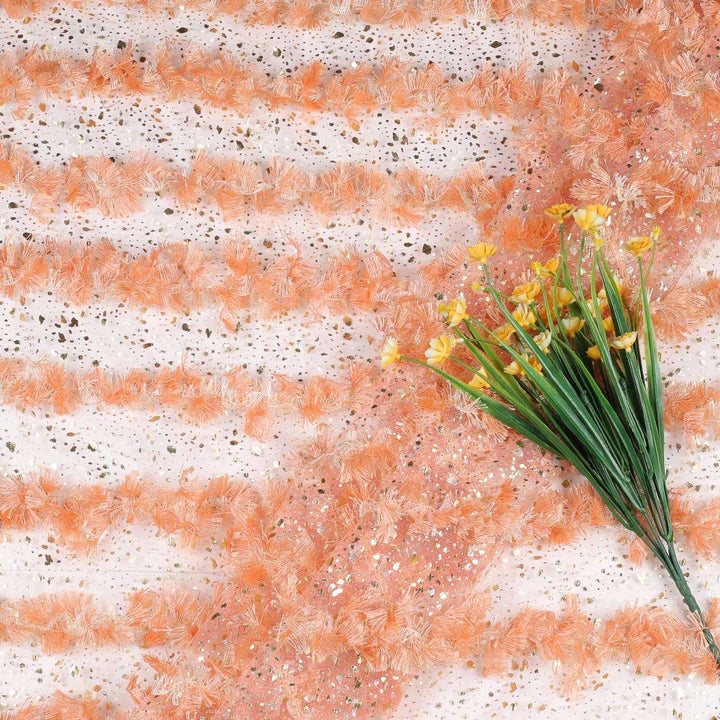 Feather Style lace All over Fabric FEATHER2