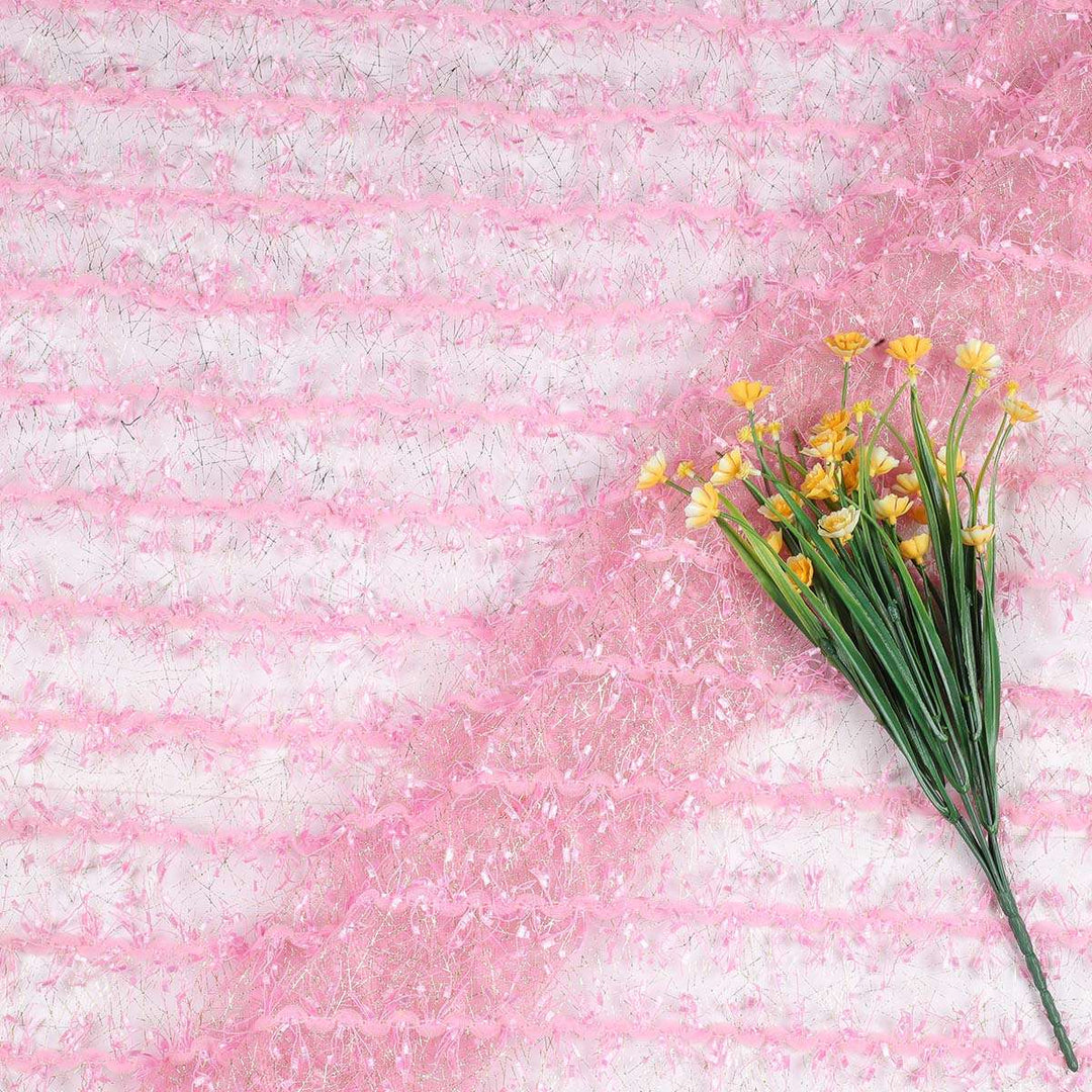 Feather Style lace All over Fabric FEATHER1